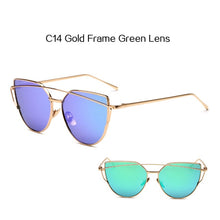 Load image into Gallery viewer, YOOSKE Fashion Brand Cat Eye Sunglasses