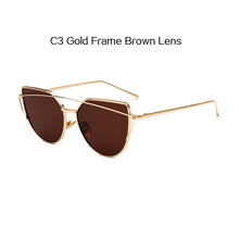 Load image into Gallery viewer, YOOSKE Fashion Brand Cat Eye Sunglasses