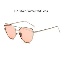 Load image into Gallery viewer, YOOSKE Fashion Brand Cat Eye Sunglasses