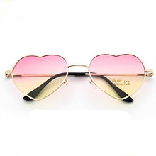 Load image into Gallery viewer, YOOSKE Heart Reflective Sunglasses