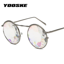 Load image into Gallery viewer, YOOSKE Metal Round Kaleidoscope Glasses