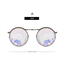 Load image into Gallery viewer, YOOSKE Metal Round Kaleidoscope Glasses