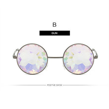 Load image into Gallery viewer, YOOSKE Metal Round Kaleidoscope Glasses