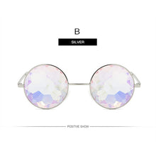 Load image into Gallery viewer, YOOSKE Metal Round Kaleidoscope Glasses