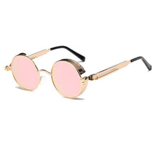 Load image into Gallery viewer, Drop shipping Gothic Steampunk Round Metal Sunglasses