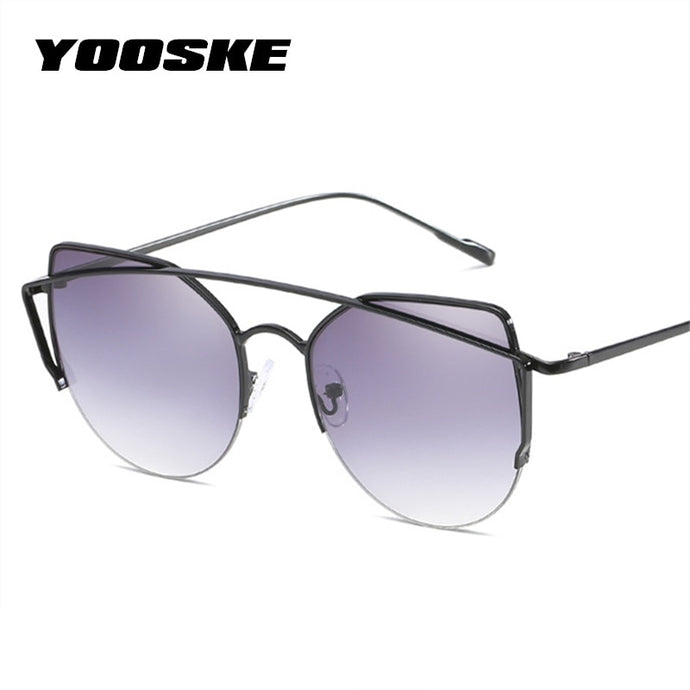YOOSKE Vintage Cat eye Sunglasses