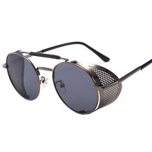 Load image into Gallery viewer, YOOSKE Metal Steampunk Sunglasses
