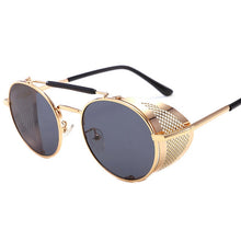 Load image into Gallery viewer, YOOSKE Metal Steampunk Sunglasses