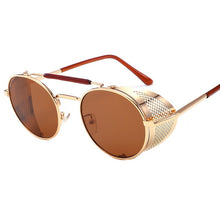 Load image into Gallery viewer, YOOSKE Metal Steampunk Sunglasses