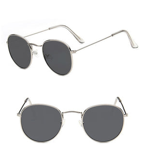 RBROVO 2019 Fashion Metal Round Sunglasses