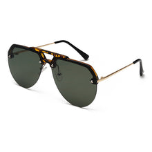 Load image into Gallery viewer, NEW Fashion Semi Rimless Pilot Red Sunglasses