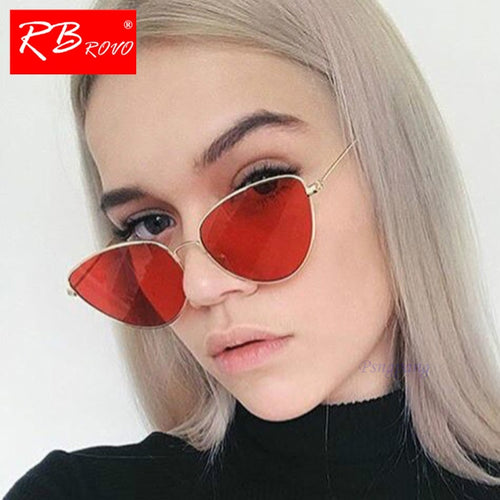 RBROVO 2019 Vintage Cateye Sunglasses