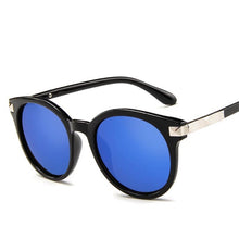Load image into Gallery viewer, RBROVO 2018 Vintage Round Transparent Sunglasses