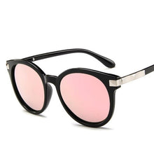 Load image into Gallery viewer, RBROVO 2018 Vintage Round Transparent Sunglasses