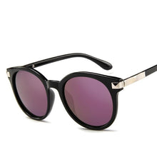 Load image into Gallery viewer, RBROVO 2018 Vintage Round Transparent Sunglasses