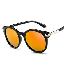 Load image into Gallery viewer, RBROVO 2018 Vintage Round Transparent Sunglasses