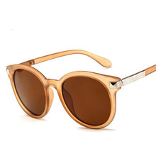Load image into Gallery viewer, RBROVO 2018 Vintage Round Transparent Sunglasses